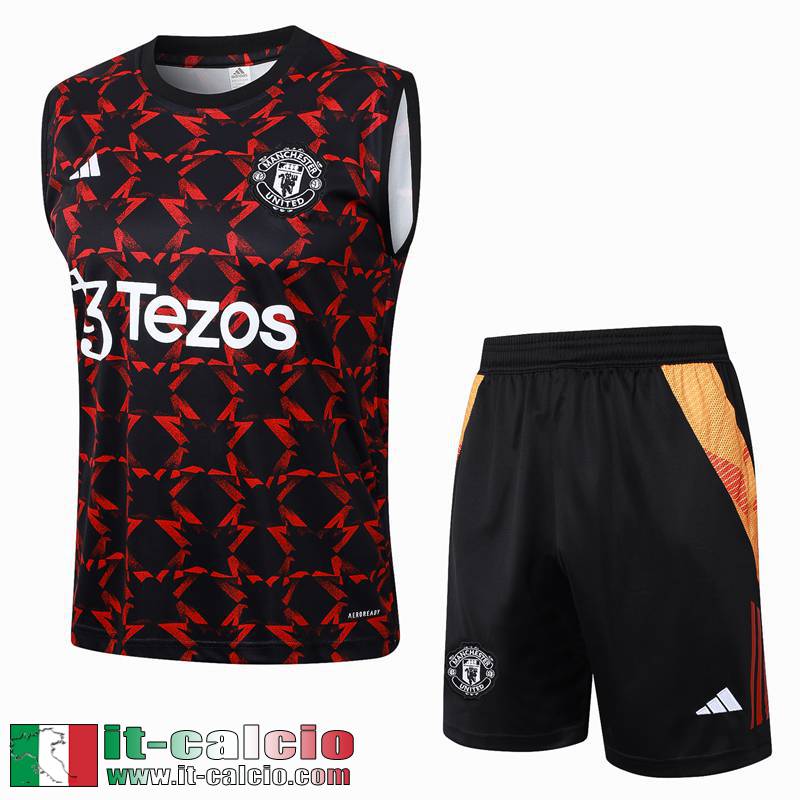 Maglietta senza maniche Manchester United Uomo 24 25 H237