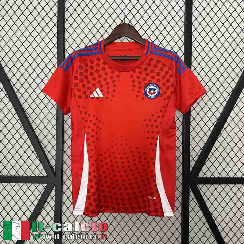 Maglia Calcio Chile Prima Donna 2024 TBB378