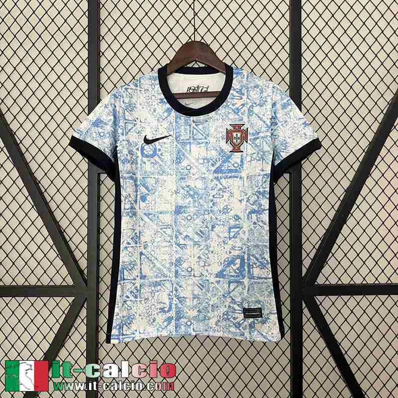 Maglia Calcio Portugal Seconda Donna 2024 TBB381