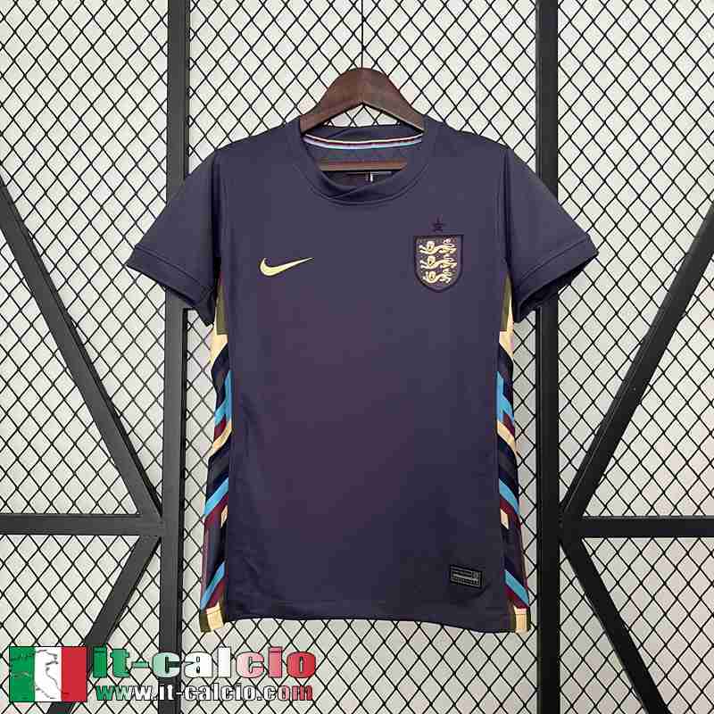 Maglia Calcio Inghilterra Seconda Donna 2024 TBB384