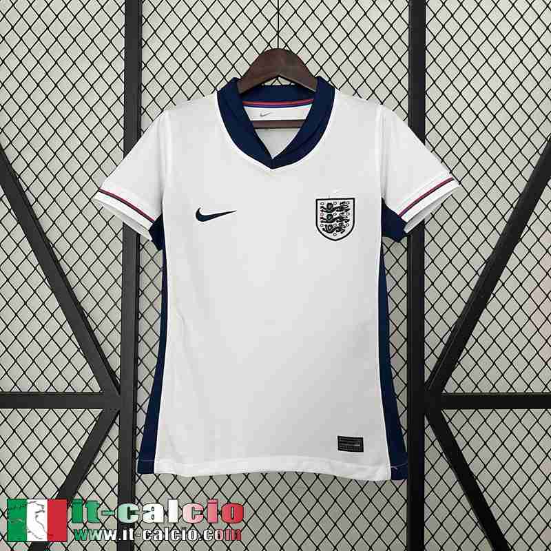 Maglia Calcio Inghilterra Prima Donna 2024 TBB385