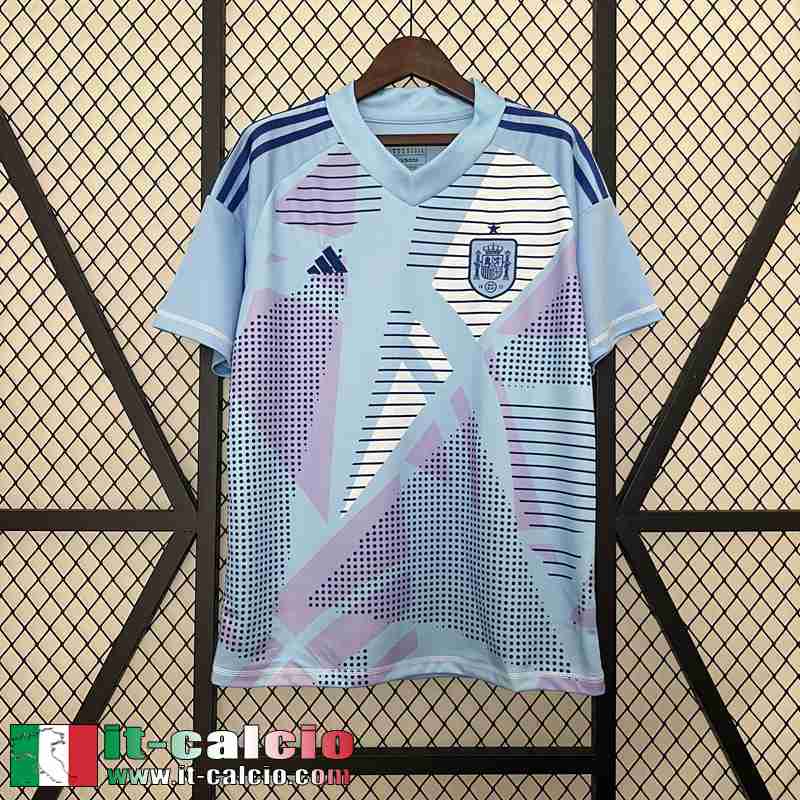 Maglia Calcio Spagna Portieri Uomo 2024 TBB401