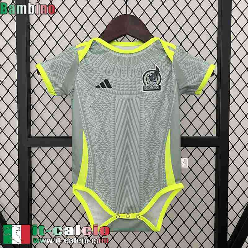 Maglia Calcio Messico Seconda Baby 2024 TBB427