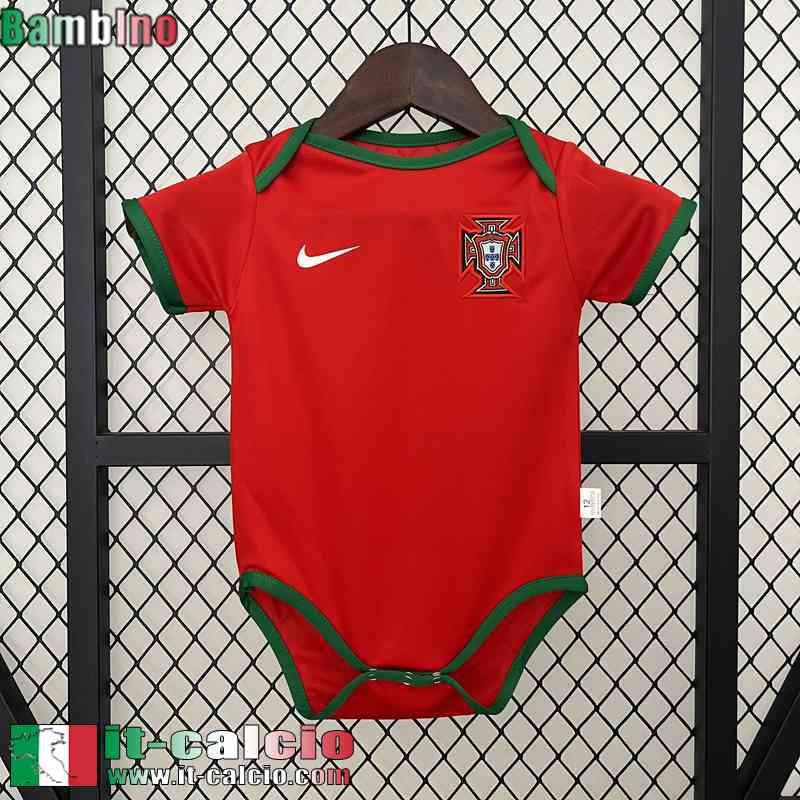 Maglia Calcio Portugal Prima Baby 2024 TBB431