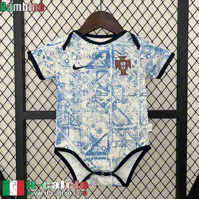 Maglia Calcio Portugal Seconda Baby 2024 TBB432