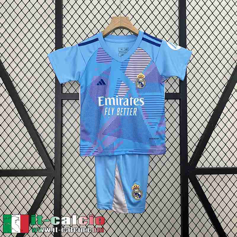 Maglia Calcio Real Madrid Portieri Bambini 24 25 TBB478