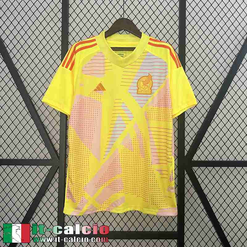 Maglia Calcio Messico Portieri Uomo 2024 TBB479