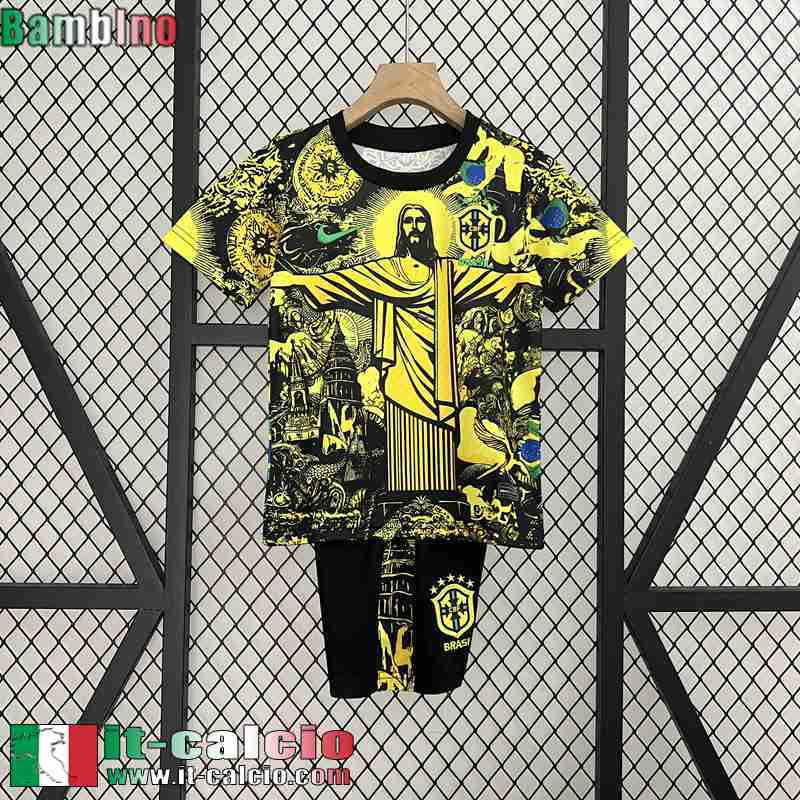 Maglia Calcio Brasile Edizione speciale Bambini 2024 TBB509