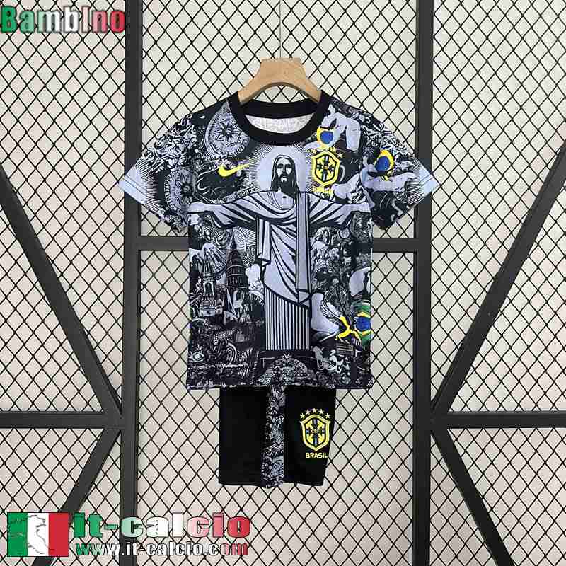 Maglia Calcio Brasile Edizione speciale Bambini 2024 TBB510