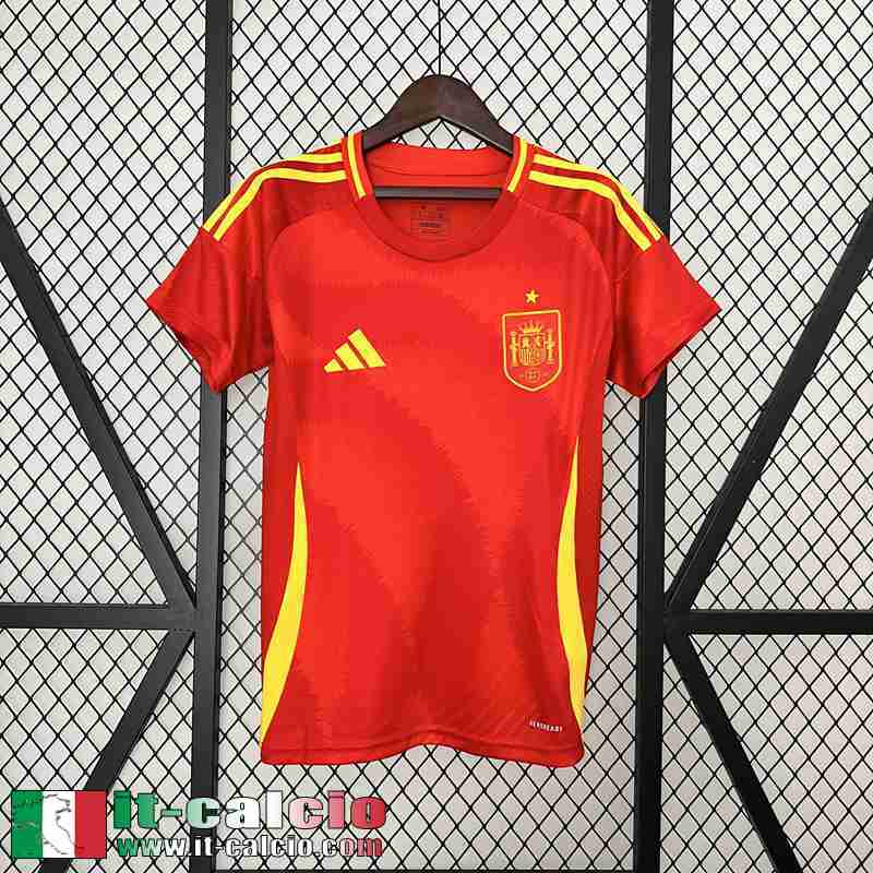 Maglia Calcio Spagna Prima Donna 2024 TBB524