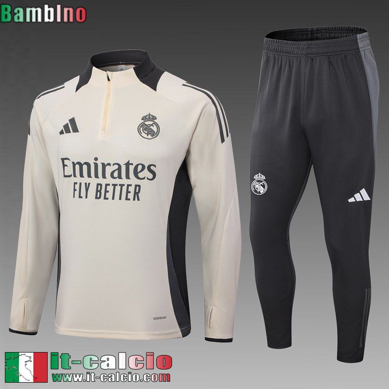 KIT: Tute Calcio Real Madrid Bambini 24 25 C431