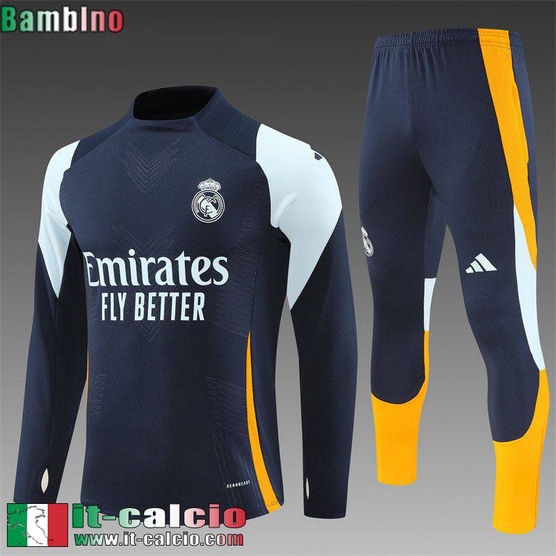 KIT: Tute Calcio Real Madrid Bambini 24 25 C447