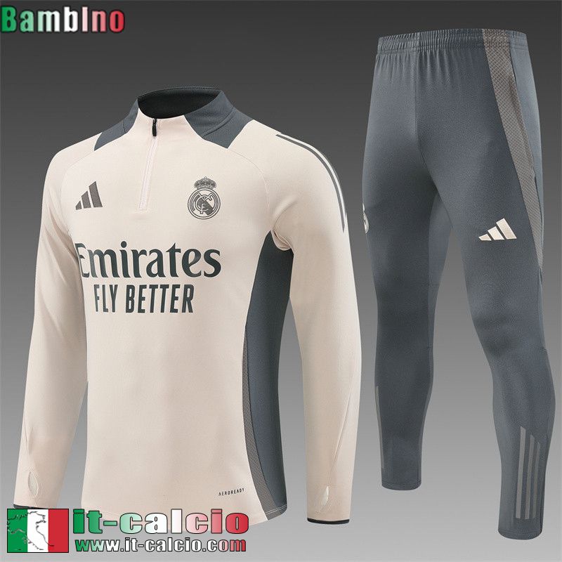 KIT: Tute Calcio Real Madrid Bambini 24 25 C448