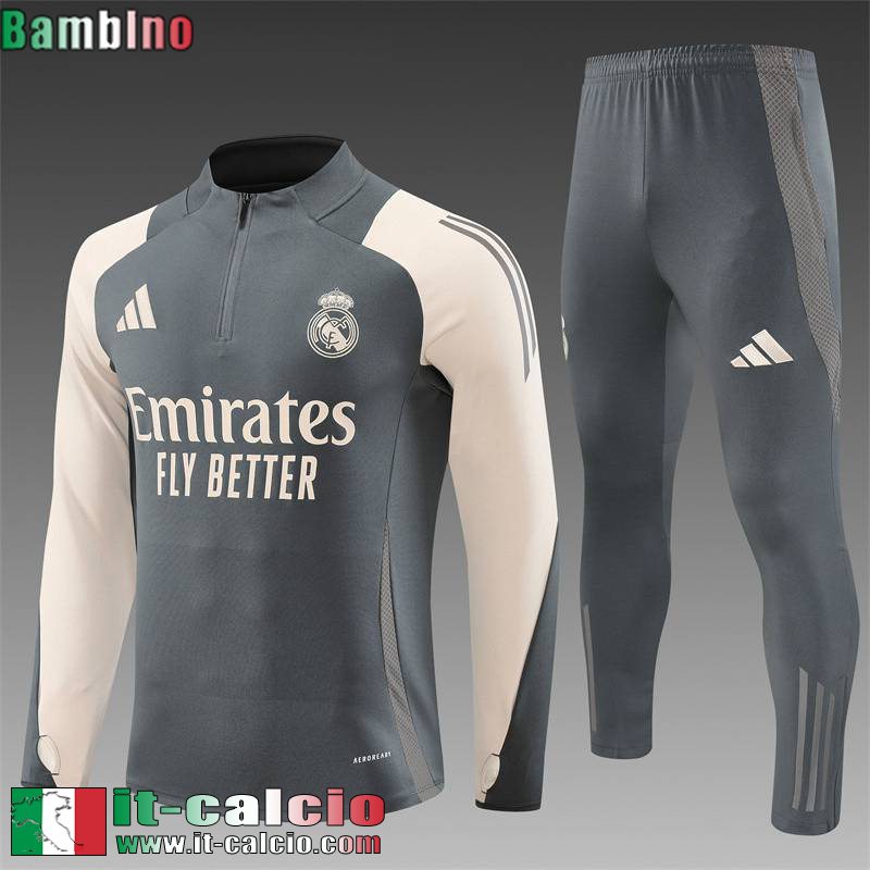 KIT: Tute Calcio Real Madrid Bambini 24 25 C449