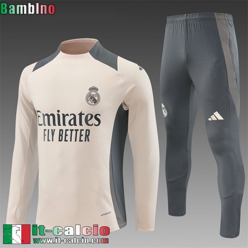 KIT: Tute Calcio Real Madrid Bambini 24 25 C451