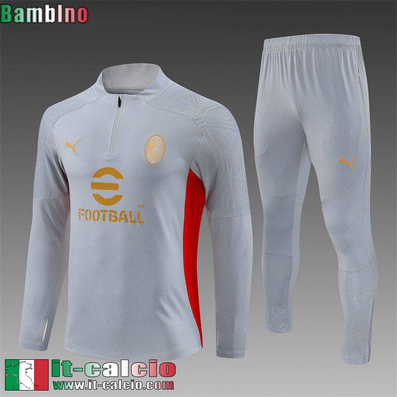 KIT: Tute Calcio AC Milan Bambini 24 25 C453