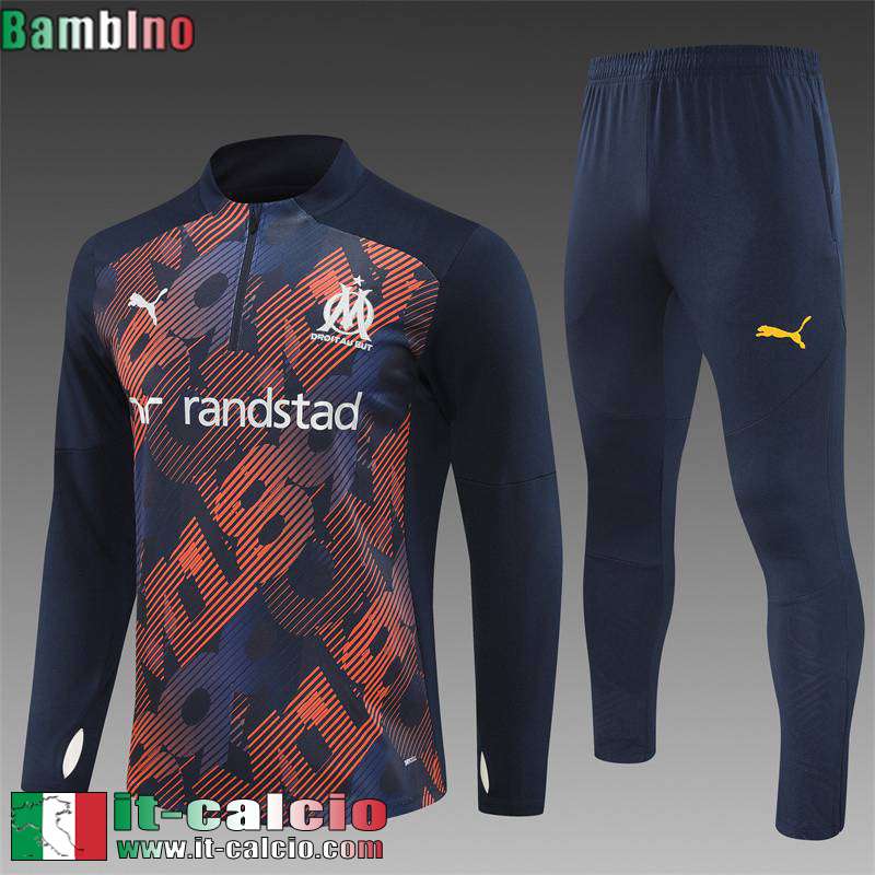 KIT: Tute Calcio Marsiglia Bambini 24 25 C454