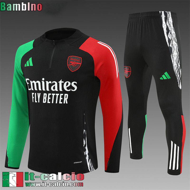 KIT: Tute Calcio Arsenal Bambini 24 25 C457