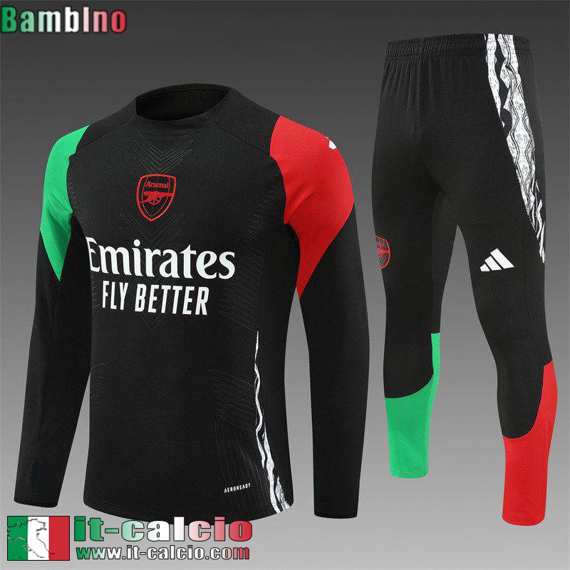 KIT: Tute Calcio Arsenal Bambini 24 25 C459