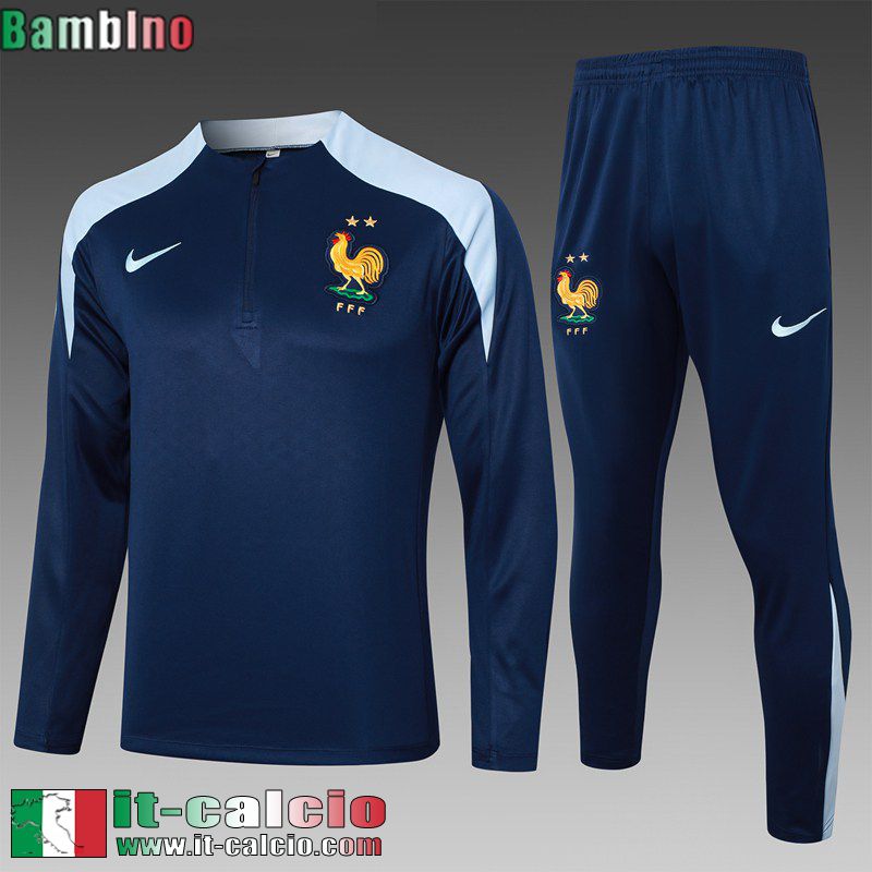 KIT: Tute Calcio Francia Bambini 24 25 C464