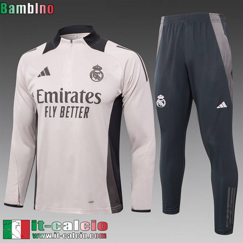 KIT: Tute Calcio Real Madrid Bambini 24 25 C466