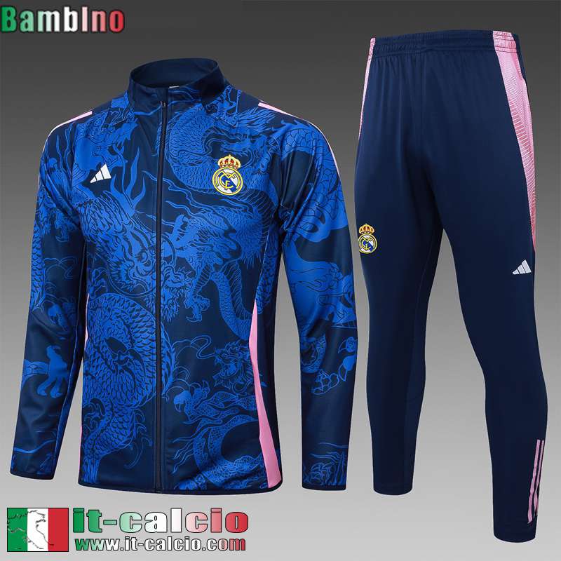 KIT: Full-Zip Giacca Real Madrid Bambini 24 25 C467