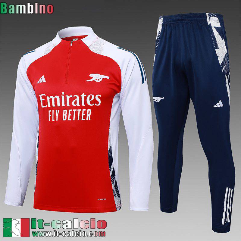 KIT: Tute Calcio Arsenal Bambini 24 25 C468