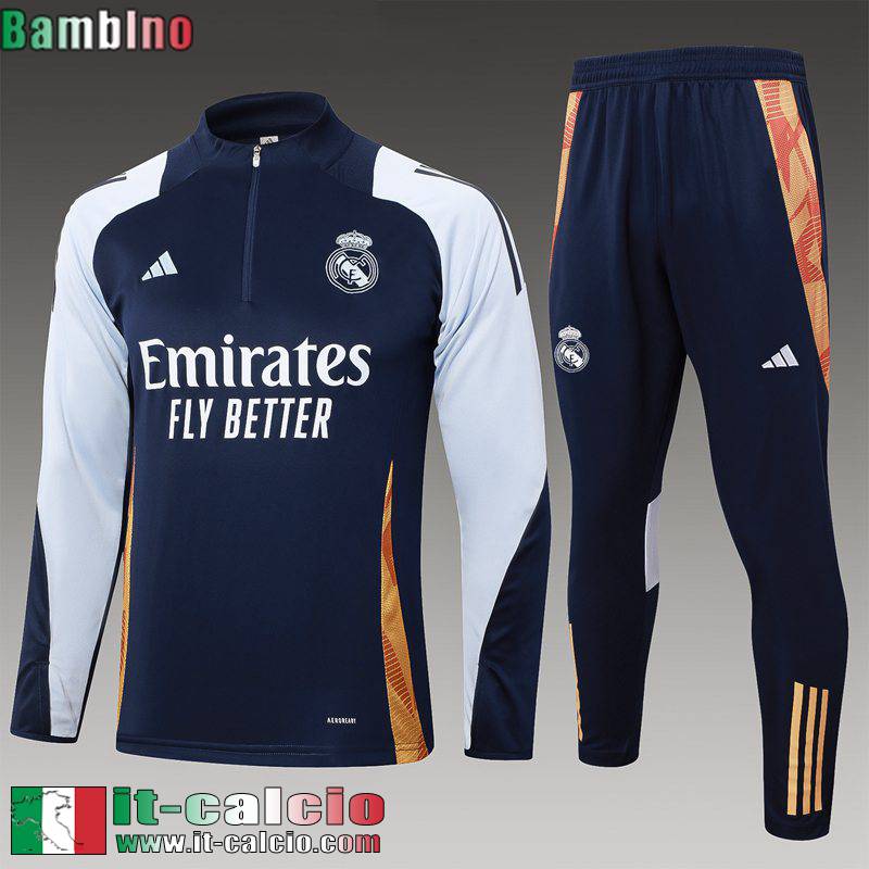 KIT: Tute Calcio Real Madrid Bambini 24 25 C471