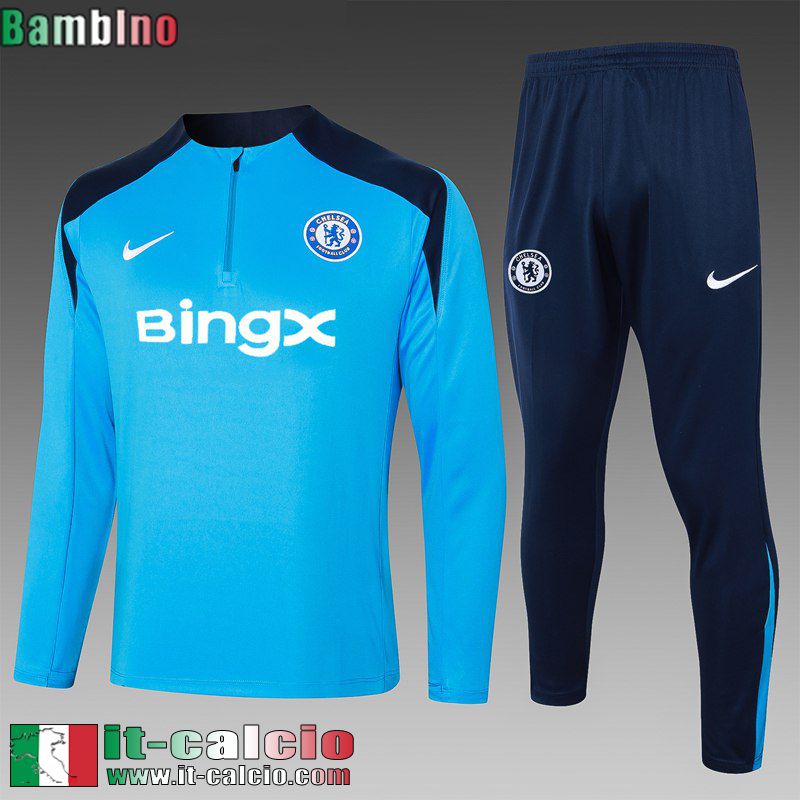 KIT: Tute Calcio Chelsea Bambini 24 25 C476