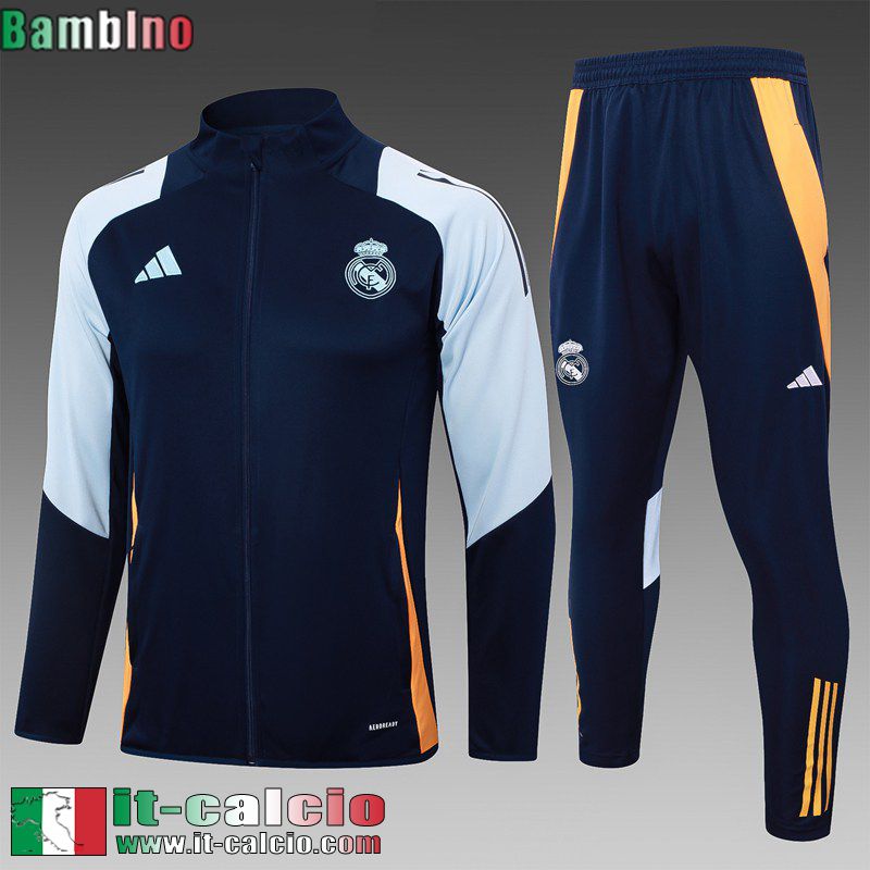 KIT: Full-Zip Giacca Real Madrid Bambini 24 25 C478