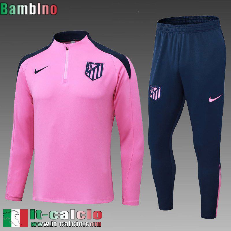 KIT: Tute Calcio Atletico Madrid Enfant 24 25 C491