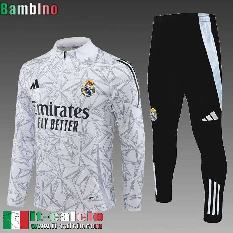 KIT: Tute Calcio Real Madrid Enfant 24 25 C492