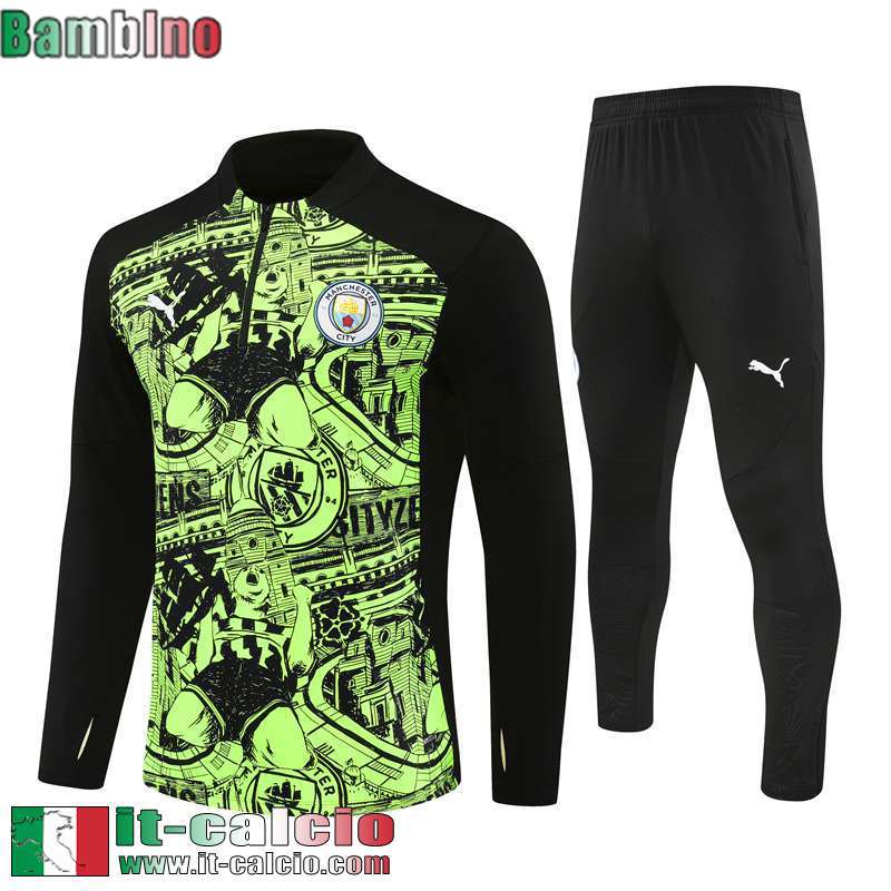 KIT: Tute Calcio Manchester City Enfant 24 25 C493