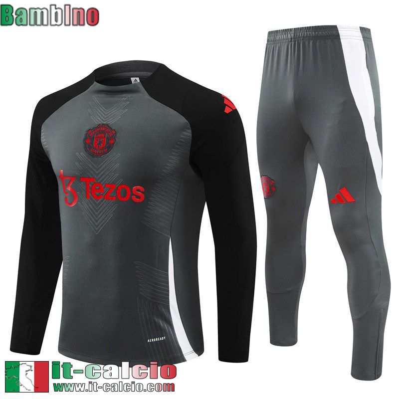 KIT: Tute Calcio Manchester United Enfant 24 25 C495