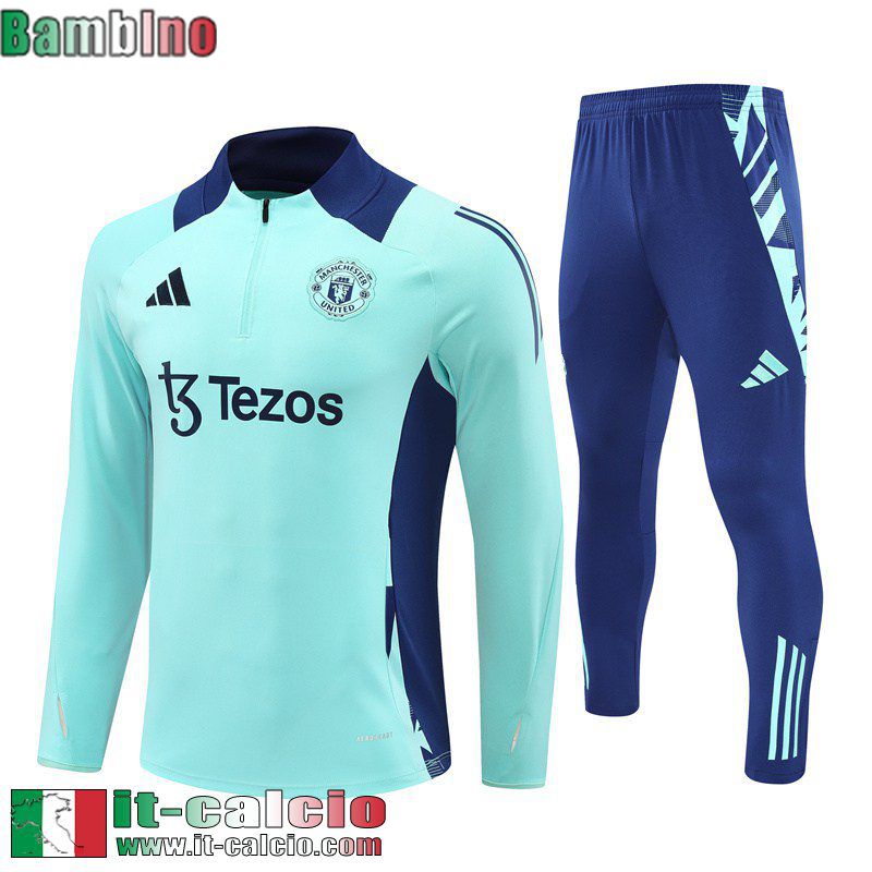 KIT: Tute Calcio Manchester United Enfant 24 25 C496