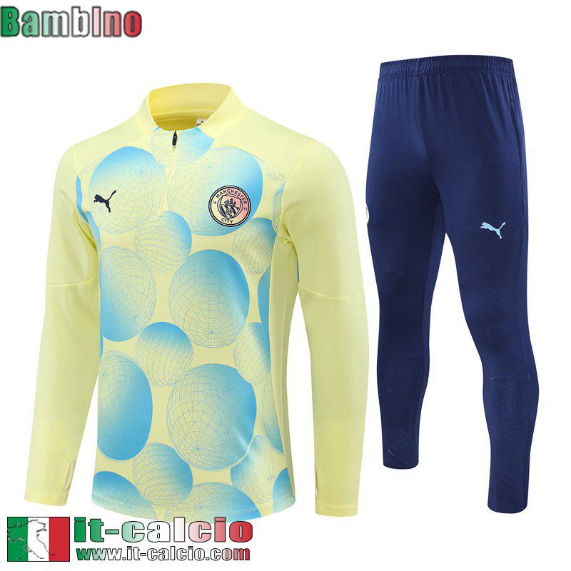 KIT: Tute Calcio Manchester City Enfant 24 25 C497