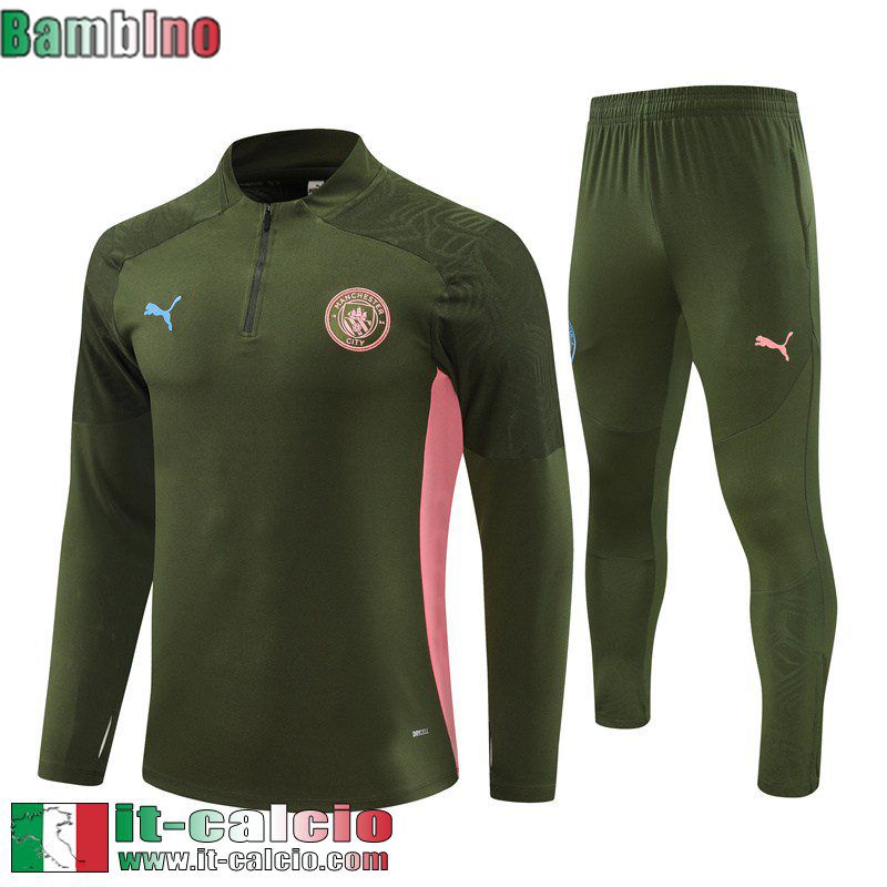 KIT: Tute Calcio Manchester City Enfant 24 25 C498