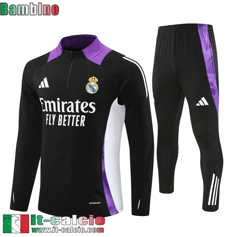 KIT: Tute Calcio Real Madrid Enfant 24 25 C501