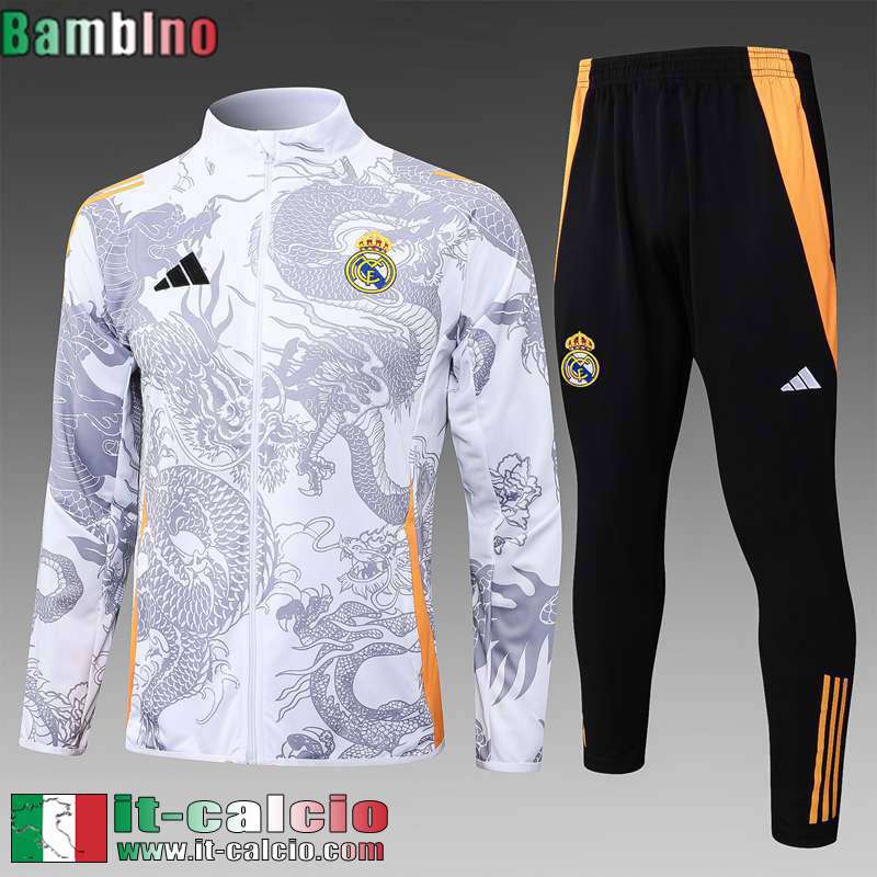 KIT: Full-Zip Giacca Real Madrid Enfant 24 25 C507