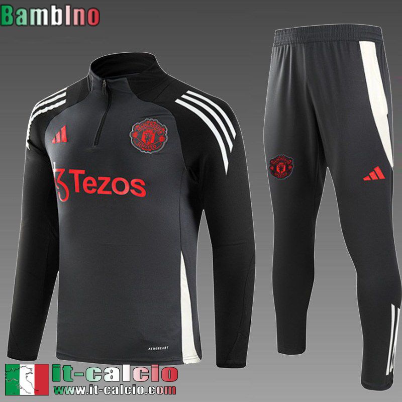 KIT: Tute Calcio Manchester United Enfant 24 25 C529