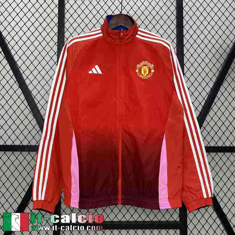 Giacca a vento Manchester United Homme 24 25 D327