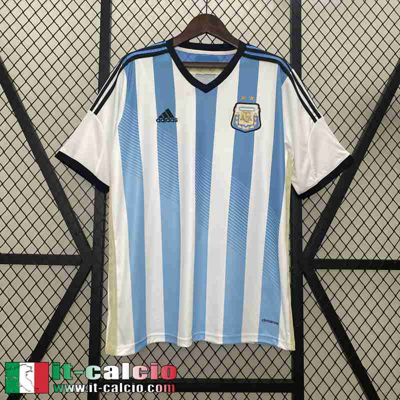 Retro Maglia Calcio Argentina Prima Uomo 2014 FG582