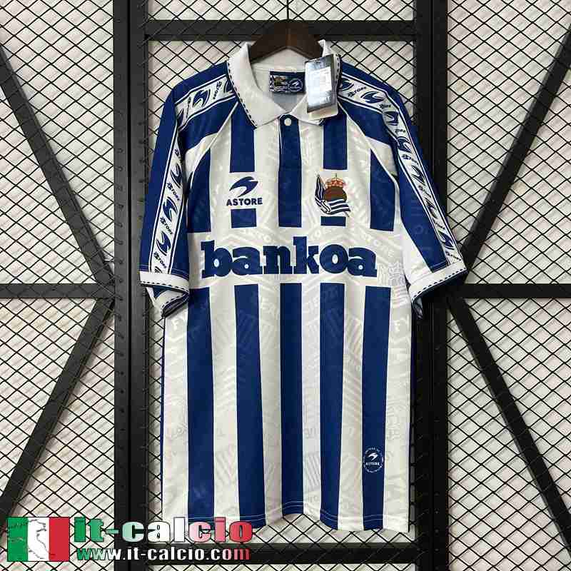 Retro Maglia Calcio Real Sociedad Prima Uomo 94 95 FG593