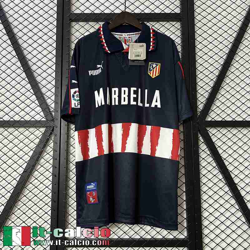 Retro Maglia Calcio Atletico Madrid Seconda Uomo 97 98 FG594