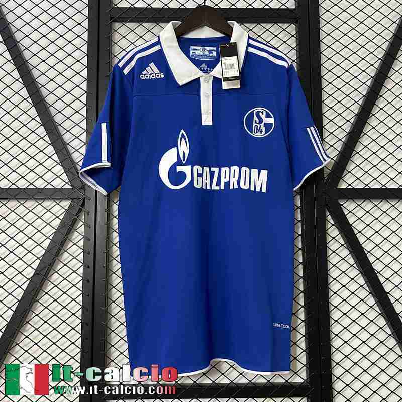 Retro Maglia Calcio Schalke 04 Prima Uomo 10 11 FG609