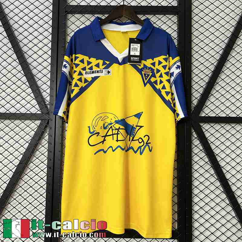 Retro Maglia Calcio Retro Cadiz Prima Uomo 91 92 FG614