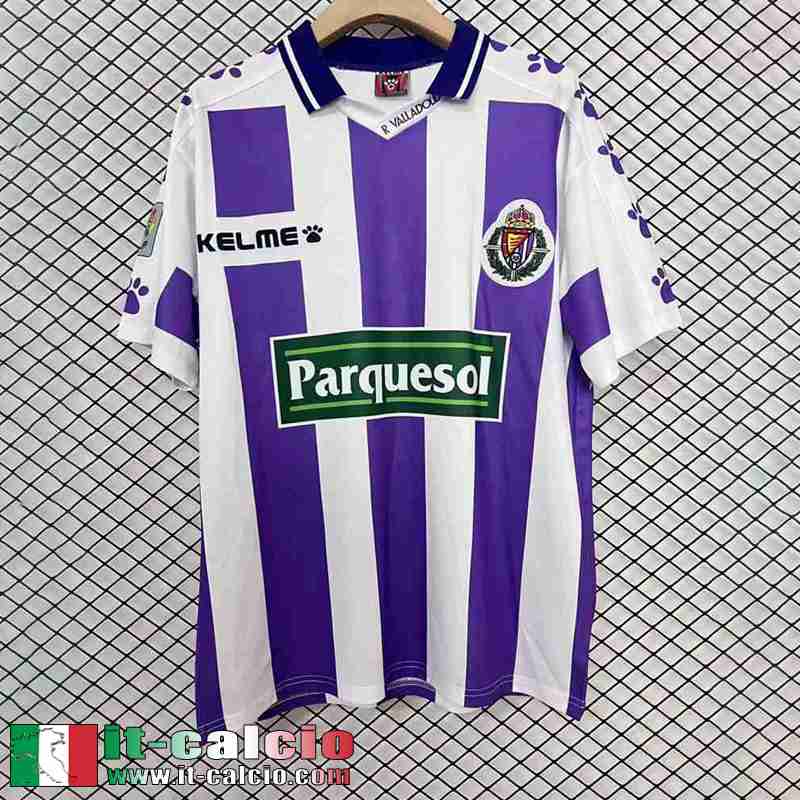 Retro Maglia Calcio Valladolid Prima Uomo 95 96 FG619