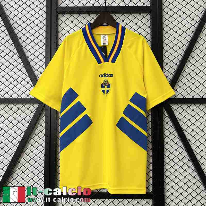 Retro Maglia Calcio Svezia Prima Uomo 1994 FG624