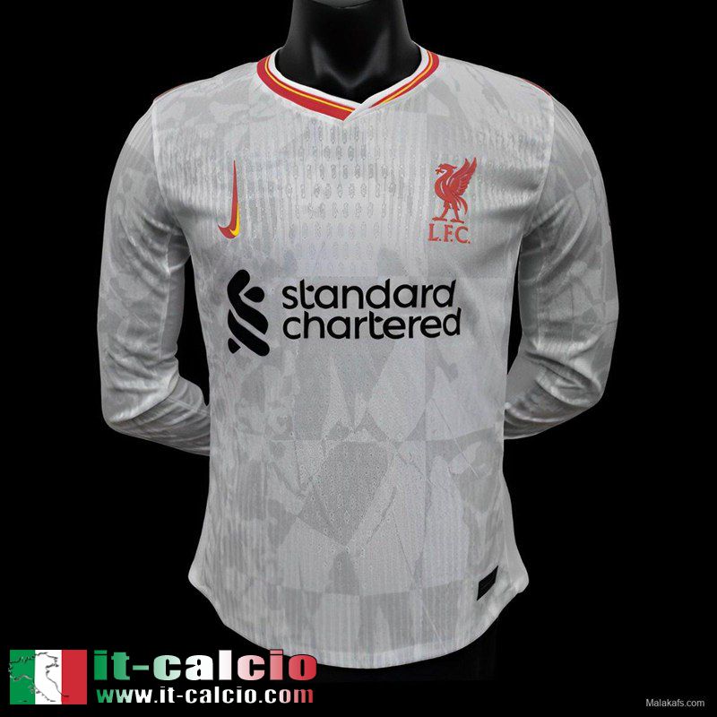 Maglia Calcio Liverpool Terza Uomo Manga Larga 2024 2025