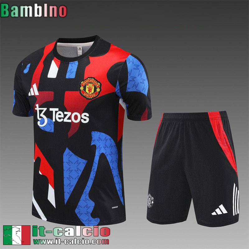 Magliette a maniche Manchester United Bambini 2024 2025 H315